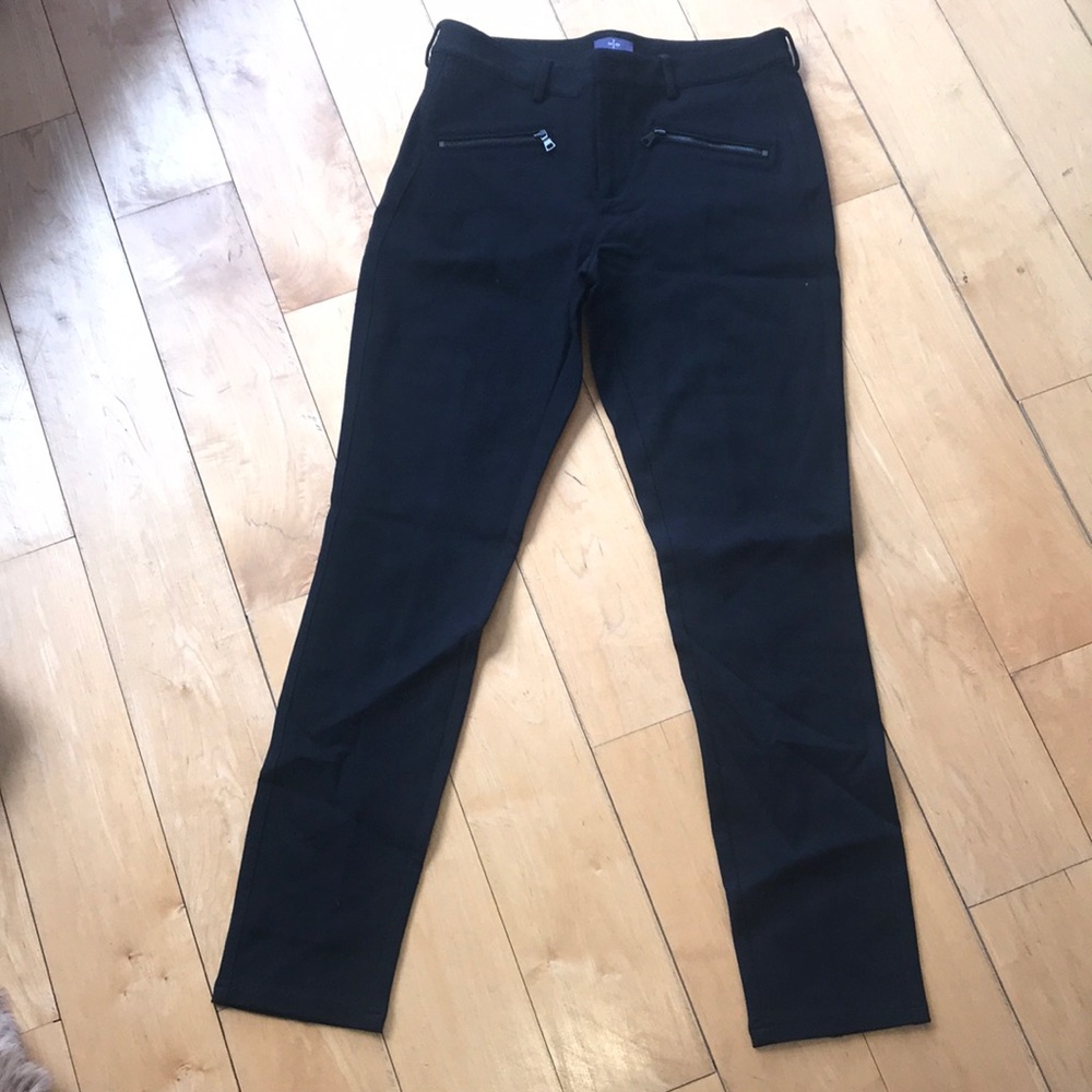 NYDJ black leggings size 8
